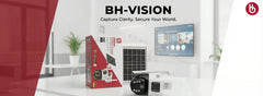 BH-Vision Outdoor & Solar Smart Security Camera | 6K Ultra HD Wireless Solar Camera