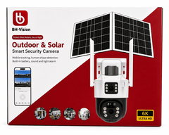 BH-Vision Outdoor & Solar Smart Security Camera | 6K Ultra HD Wireless Solar Camera